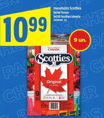 Maxi MOUCHOIRS SCOTTIES | facial tissue, 9x100 feuilles offer