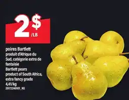 Maxi POIRES BARTLETT | Bartlett pears offer