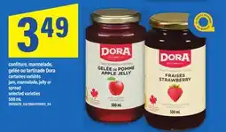 Maxi CONFITURE, MARMELADE, GELÉE OU TARTINADE DORA | jam, marmalade, jelly or spread, 500 mL offer