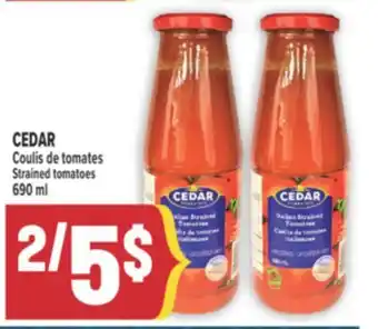 Marché Adonis CEDAR Coulis de tomates | Strained tomatoes offer