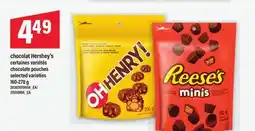 Maxi CHOCOLAT HERSHEY'S | chocolate pouches, 160-270 g offer