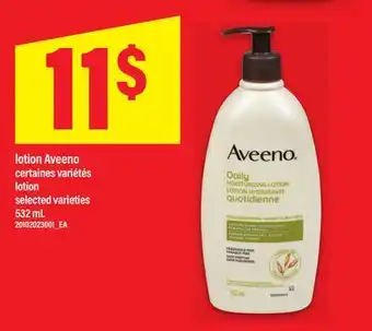 Maxi LOTION AVEENO | lotion, 532 mL offer