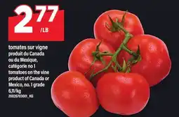 Maxi TOMATES SUR VIGNE | tomatoes on the vine offer