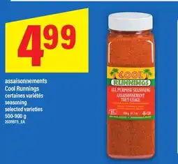 Maxi ASSAISONNEMENTS COOL RUNNINGS | seasoning, 500-900 g offer