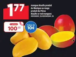 Maxi MANGUE ATAULFO PRODUIT DU MEXIQUE OU ROUGE | Ataulfo or red mangoes offer