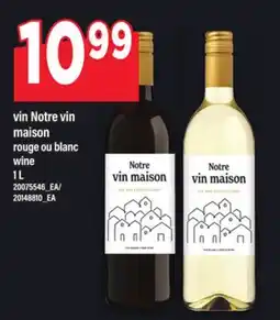 Maxi VIN NOTRE VIN MAISON, 1 L offer