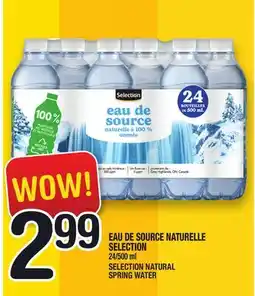 Marche Ami EAU DE SOURCE NATURELLE SELECTION | SELECTION NATURAL SPRING WATER offer