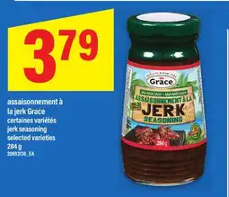 Maxi ASSAISONNEMENT À LA JERK GRACE | jerk seasoning, 284 g offer