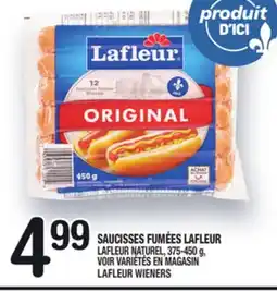 Marche Ami SAUCISSES FUMÉES LAFLEUR | LAFLEUR WIENERS offer