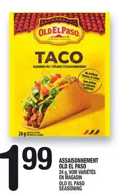 Marche Ami ASSAISONNEMENT OLD EL PASO | OLD EL PASO SEASONING offer