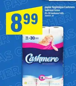 Maxi PAPIER HYGIÉNIQUE CASHMERE | BATHROOM TISSUE, 15=30 ROULEAUX/ROLLS offer