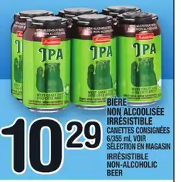 Marche Ami BIÈRE NON ALCOOLISÉE IRRÉSISTIBLE | IRRÉSISTIBLE NON-ALCOHOLIC BEER offer