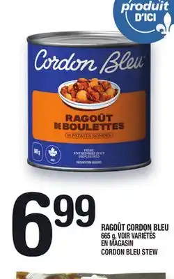 Marche Ami RAGOÛT CORDON BLEU | CORDON BLEU STEW offer