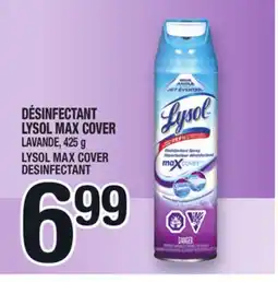 Marche Ami DÉSINFECTANT LYSOL MAX COVER | LYSOL MAX COVER DESINFECTANT offer