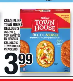 Marche Ami CRAQUELINS TOWN HOUSE KELLOGG'S | KELLOGG'S TOWN HOUSE CRACKERS offer