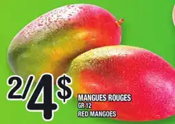 Marche Ami MANGUES ROUGES | RED MANGOES offer