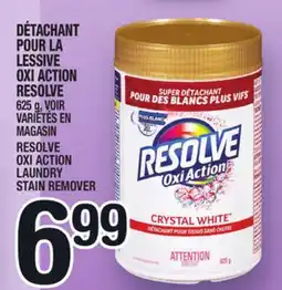 Marche Ami DÉTACHANT POUR LA LESSIVE OXI ACTION RESOLVE | RESOLVE OXI ACTION LAUNDRY STAIN REMOVER offer