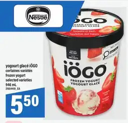 Maxi YOGOURT GLACÉ IÖGO | frozen yogurt, 946 mL offer