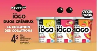 Provigo IÖGO YOGOURT DUOS CRÉMEUX, 650 G offer