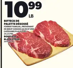 Provigo BIFTECK DE PALETTE DÉSOSSÉ offer