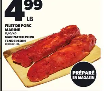 Provigo FILET DE PORC MARINÉ, 11,00/KG offer