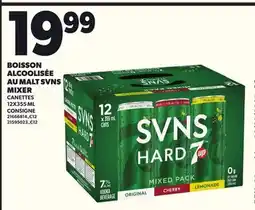 Provigo BOISSON ALCOOLISÉE AU MALT SVNS MIXER, 12X355 ML offer