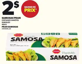 Provigo SAMOSAS PRAN, 400 G offer