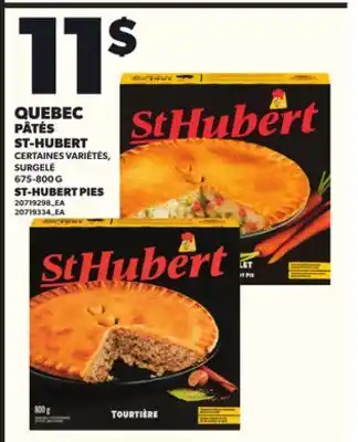 Provigo QUEBEC PÂTÉS ST-HUBERT, 675-800 G offer