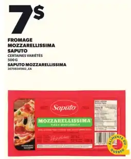 Provigo FROMAGE MOZZARELLISSIMA SAPUTO, 500 G offer