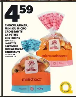 Provigo CHOCOLATINES, MINI OU MICRO CROISSANTS LA PETITE BRETONNE, 350-400 G offer