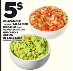 Provigo GUACAMOLE, 300 G OU SALSA PICO DE GALLO, 200 G offer