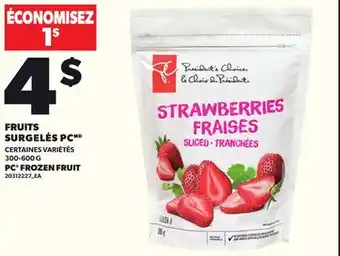 Provigo FRUITS SURGELÉS PC, 300-600 G offer