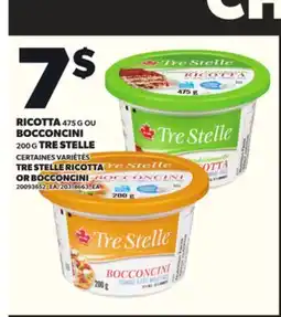 Provigo RICOTTA, 475 G OU BOCCONCINI, 200 G TRE STELLE offer