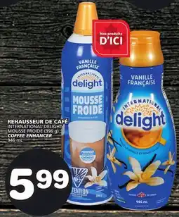 Marches Tradition INTERNATIONAL DELIGHT MOUSSE FROIDE (396 g) COFFEE ENHANCER offer