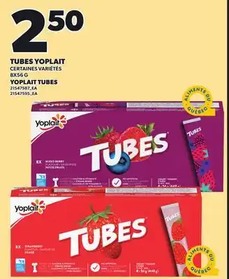 Provigo TUBES YOPLAIT, 8X56 G offer