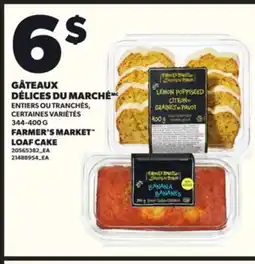 Provigo GÂTEAUX DÉLICES DU MARCHÉ, 344-400 G offer