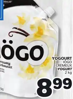 Marches Tradition IÖGO CRÉMEUX YOGURT offer