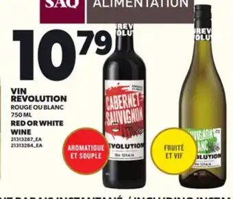 Provigo VIN REVOLUTION, 750 ML offer