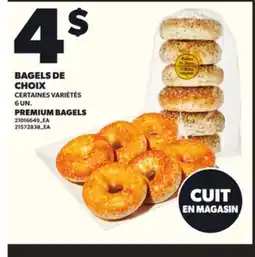 Provigo BAGELS DE CHOIX, 6 UN offer