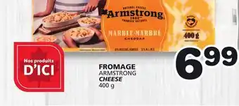 Marches Tradition FROMAGE ARMSTRONG CHEESE offer