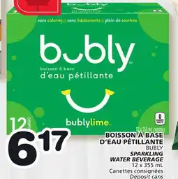 Marches Tradition BUBLY SPARKLING WATER BEVERAGE offer