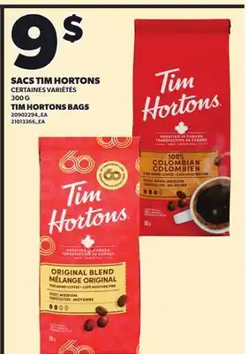 Provigo SACS TIM HORTONS, 300 G offer