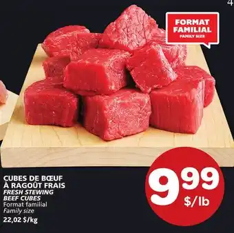 Marches Tradition FRESH STEWING BEEF CUBES offer