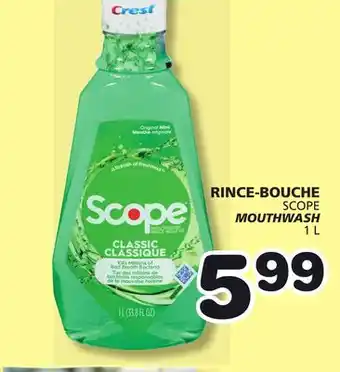 Marches Tradition SCOPE MOUTHWASH offer