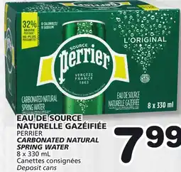 Marches Tradition PERRIER CARBONATED NATURAL SPRING WATER offer