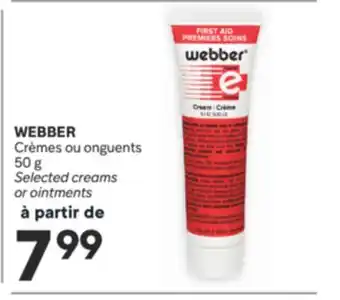 Brunet WEBBER CRÈMES OU ONGUENTS offer