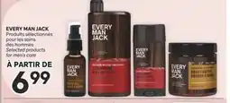 Brunet EVERY MAN JACK Produits sélectionnés pour les soins des hommes offer