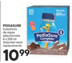 Brunet PEDIASURE Substituts de repas sélectionnés offer