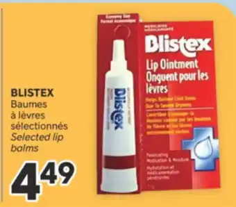 Brunet BLISTEX Baumes à lèvres sélectionnés offer