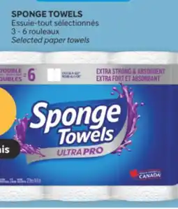 Brunet SPONGE TOWELS Essuie-tout sélectionnés offer